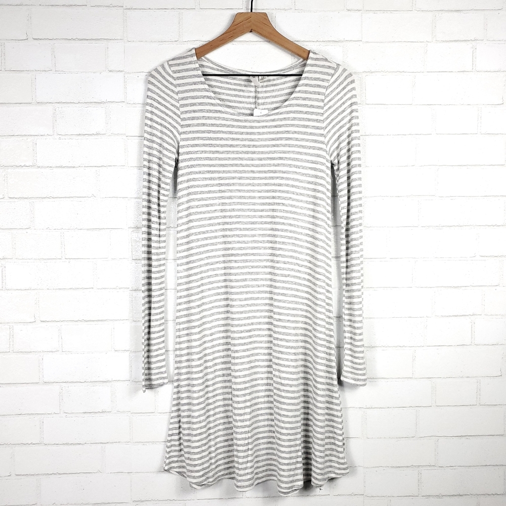 Tillys Stripped Long sleeve Dress